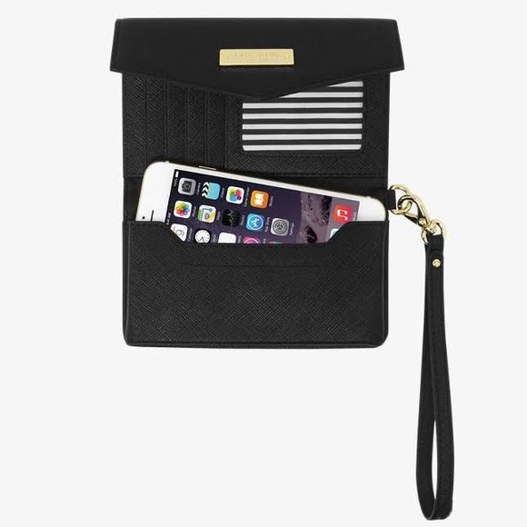 Kate Spade Saffiano Leather wristlet, phone holder, wallet - Picture 3 of 14